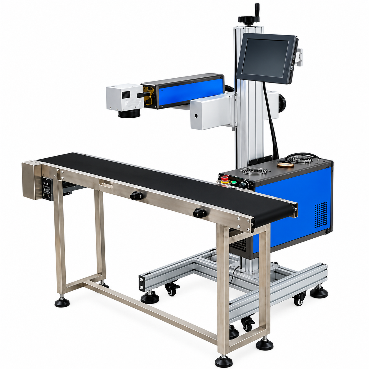 60W Online Flying Laser Marking Machine